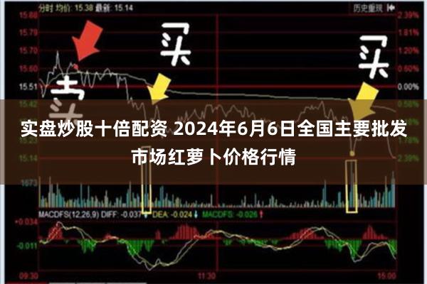 实盘炒股十倍配资 2024年6月6日全国主要批发市场红萝卜价格行情