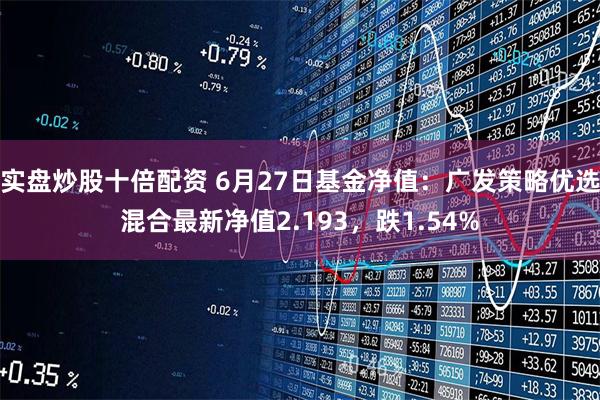 实盘炒股十倍配资 6月27日基金净值：广发策略优选混合最新净值2.193，跌1.54%